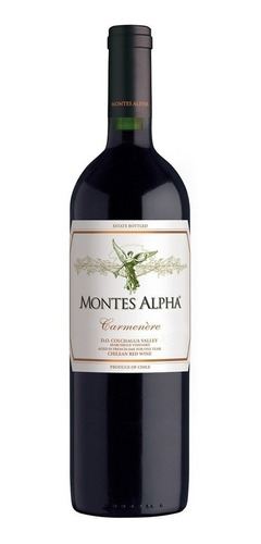 Vino Montes Alpha Carmenere (chile) 750ml. --