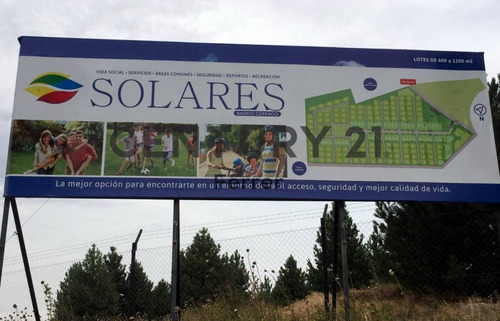 Lote En Venta - Bariloche - Solares Del Este - Barrio Cerrado - Id:47919