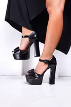 Comprar Zapatos Mujer Stilettos De Vestir Taco Foliado 