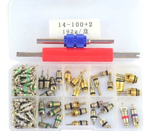 Imagen 3 de 3 de Kit Gusanillo Para Vehículo Saca Gusanillo Azul 102 Piezas