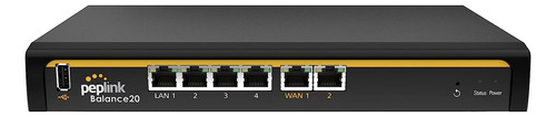 Peplink Balance 20 Advanced Dual-wan Router | 4 Lan