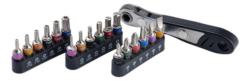 Mini Llave De Trinquete Portátil, 19 Uds., Para Montaje De