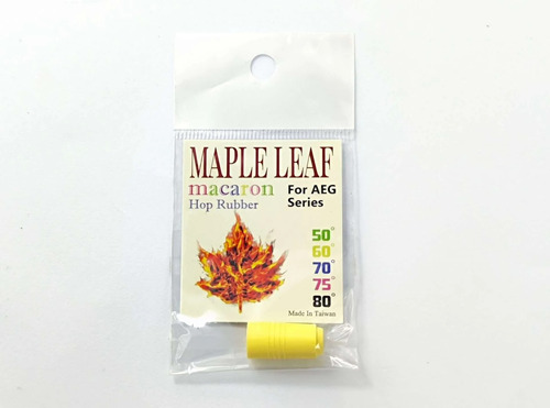 Goma Hop-up Réplicas De Airsoft  Maple Leaf Amarrillo 60%