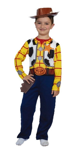 Disfraz Woody Toy Story Original Cotillon Sergio Once