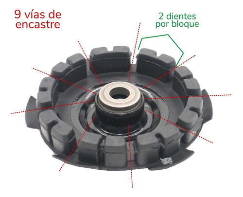 Imagen 2 de 8 de Tapa Manchon De Embrague Electronico Vw Amarok Lion Air
