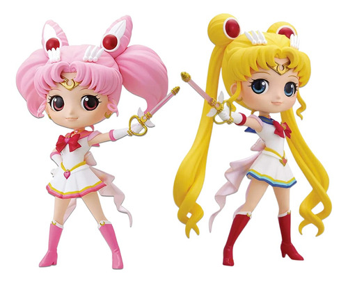 Figuras Sailor Moon Eternal Super Serena Chibi Moon Pack