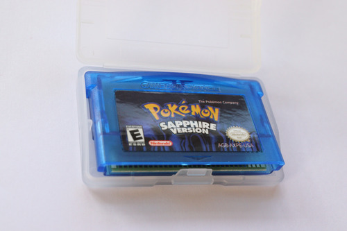 Pokémon Sapphire Version - En Inglés - Cartucho