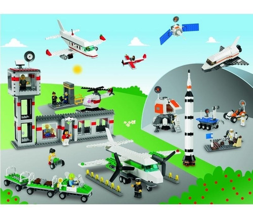 Imagen 6 de 6 de Set Espacio Y El Aeropuerto Lego Education