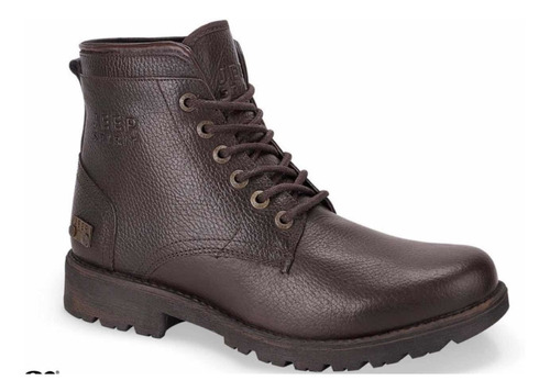 Bota Botín Casual Hombre Jeep Hurst Original Piel 2703701