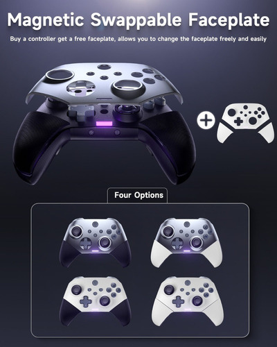 Controles Bluetooth Easysmx X10 Inalambrico Para Pc Nintendo
