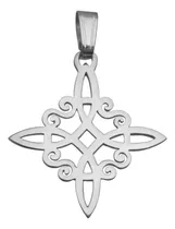 Comprar Dije Nudo De Bruja Plata 925 Witches Knot Magia Esoterismo.