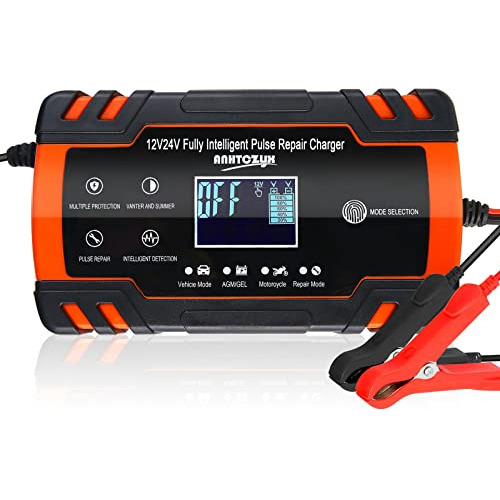 Cargador De Batería Inteligente Automotriz 12v 8amp, 2...