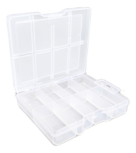 Gavetero Caja Plastica 8 Divisiones Organizador Pesca Bijou