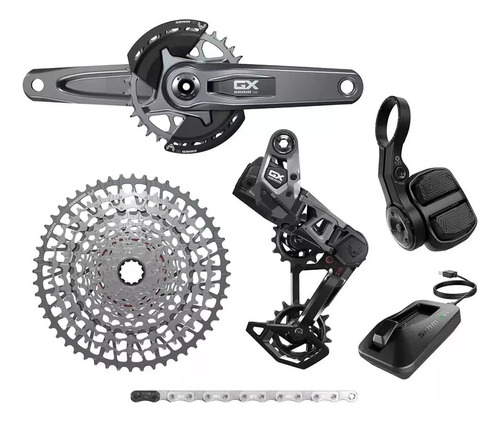 Grupo Sram Gx Eagle T-type Axs Dub 12v Pedivela 32t 170mm