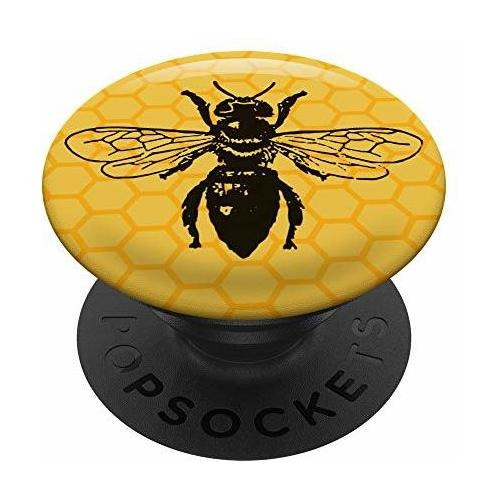 Cute Bee Phone Holder - Honeycomb Honey Bee Lover Hd2zo