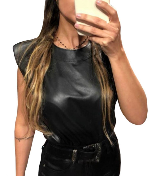 blusa de courinho