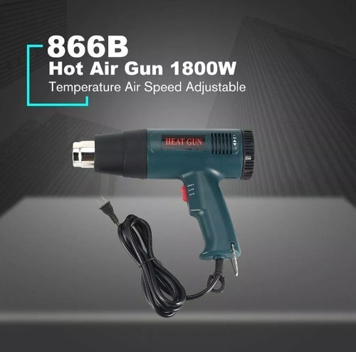 Pistola De Calor Industrial 1800w. 2 Temperaturas 50°- 550°c