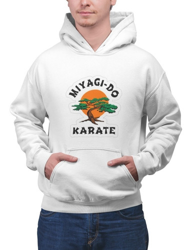 Poleron Unisex Miyagi-do Karate Kid Cobra Kai  Algodon Estam