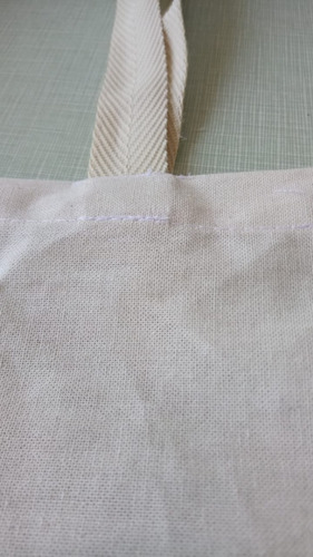 Imagen 2 de 7 de Bolsas De Lienzo Crudo Ideal Estampar 35x40 10 Unidades