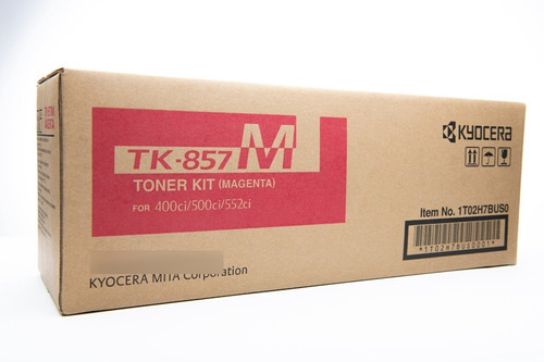 Toner Tk-857m Kyocera Original Para Ta 400ci/500ci/552ci