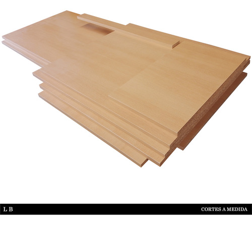 Placa De Melamina Haya 18mm 1.83m X 2.82m - Total = 5.13m2
