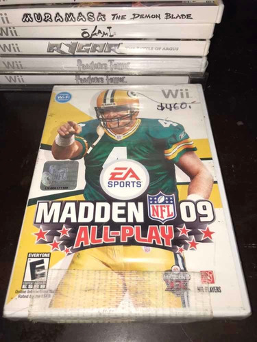 Madden 09 All Play Nintendo Wii!!! New