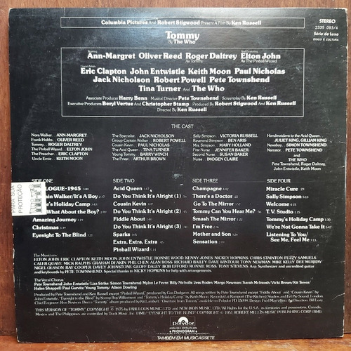 Imagem 2 de 8 de Vinil Lp The Who Tommy The Movie Duplo