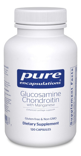 Glucosamina Condroitina + Manganeso Pure Encapsulations 120