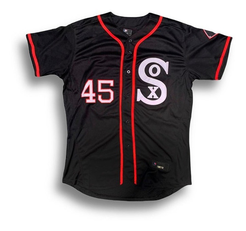 Imagen 1 de 3 de Camiseta Casaca Baseball Mlb White Sox 45 Michael