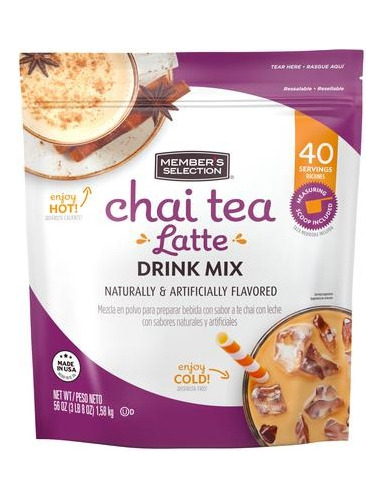 Té Chai Latte Members S. 1,58kg - Unidad a $114718