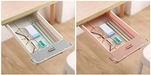 Cajón Grande Secreto Autoadhesivo Escritorio Organizador