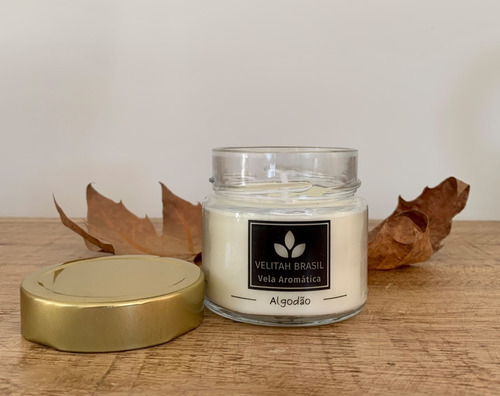 Imagem 3 de 5 de Vela Aromática Premium Algodão 140g 30h Aromatizada