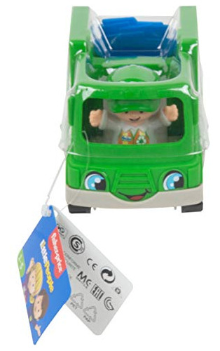 Fisher Price, Little People. Camion De Reciclaje