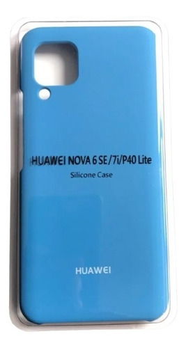 Funda Bumper Forro Silicona Case Para Huawei P40 Lite