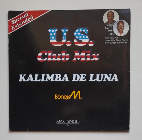 Boney M Kalimba De Luna 12  Vinilo Aleman 84 Mx