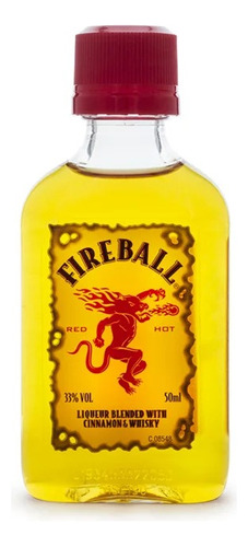 Whisky Fireball Canela 50ml 