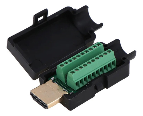 Conector Hdmi Macho Para Ensamblar Tipo Bornera Sin Soldar