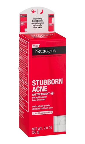 Neutrogena Stubborn Acné A.m Tratamient - g a $1786