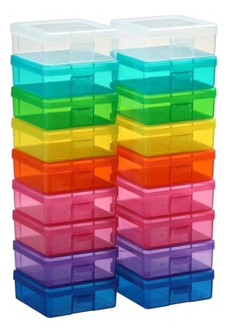Novelinks Caja De Almacenamiento Pequeña De Plástico Con Tap