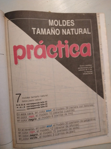 Revistas De Moda Pack X 6 '60 '73 '75 '87 ' (Usado)