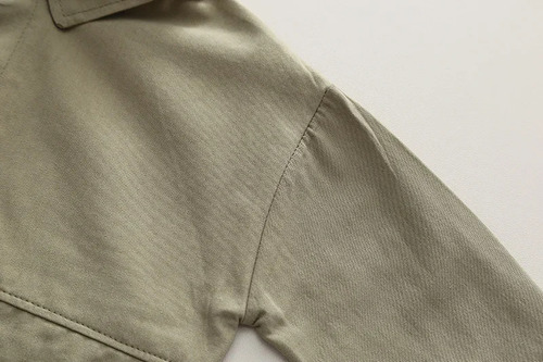 Conjunto De Ropa De Trabajo De Algodón Para Primavera Y Otoñ