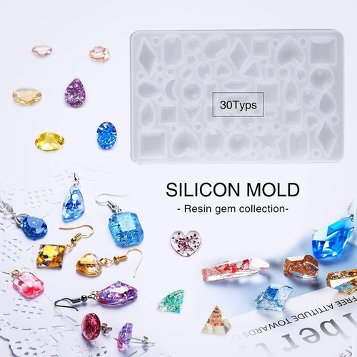 . Kit De Bricolaje De Molde De Silicona Con Alfabeto De