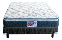 Comprar Colchón Individual Spring Air Carmín + Box Sp Color Blanco