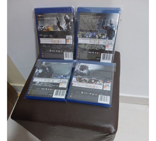 Blu-ray Robocop Quadrologia Coleção Completa Todos Dublados