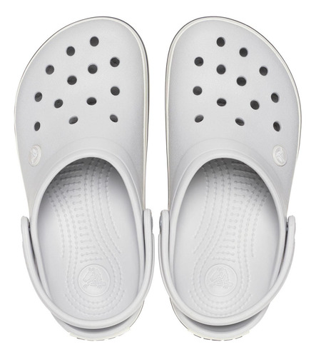 Zueco Hombre Crocband Clog Gris Crocs