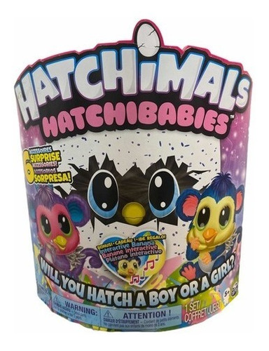 Hatchimals Hatchibabies 6 Accesorios Sorpresa Rosquillo Toys