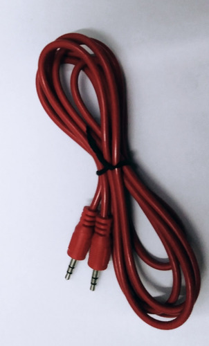 Imagen 2 de 2 de Cable Auxiliar Rojo 1.80m Auxred