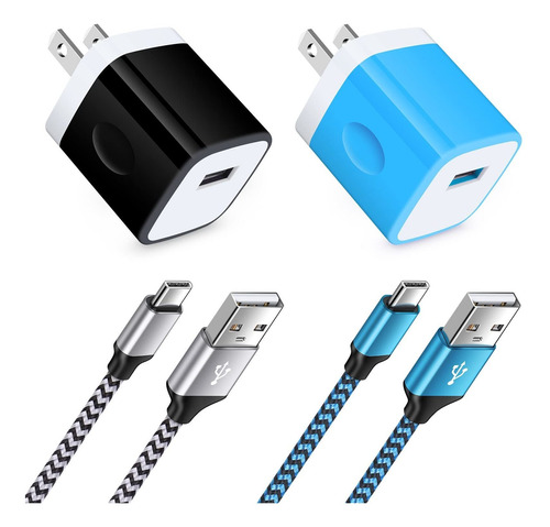 Cargador Pared Usb Adaptador Corriente Telefono Rapido 3