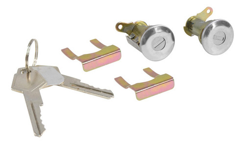 Cilindros Puerta Der/izq Cromo Para Chrysler Voyager 1986