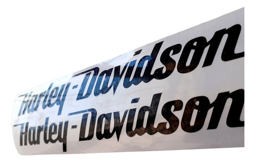 Calcomania Harley Davidson Para Tanque X 2 . Mod 2